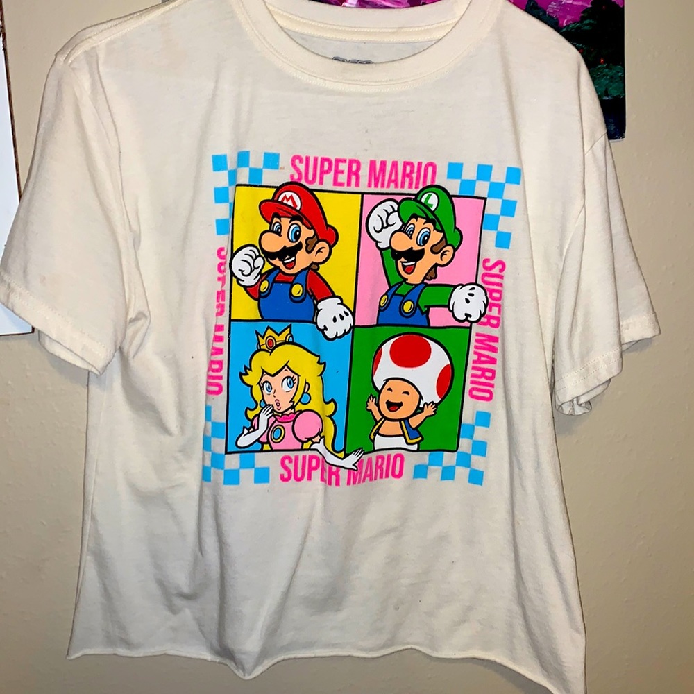 Super Mario Crop Top